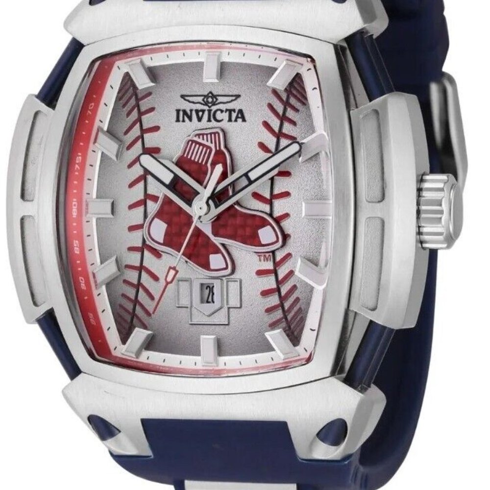 Invicta MLB Boston Red Sox Men's Limited Edition Blue Watch  53mm Silicone band